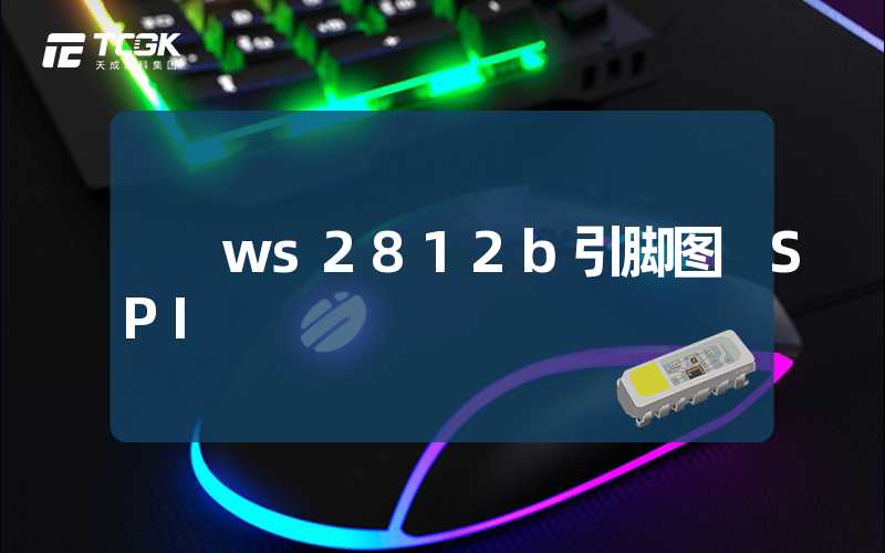 ws2812b引脚图 SPI